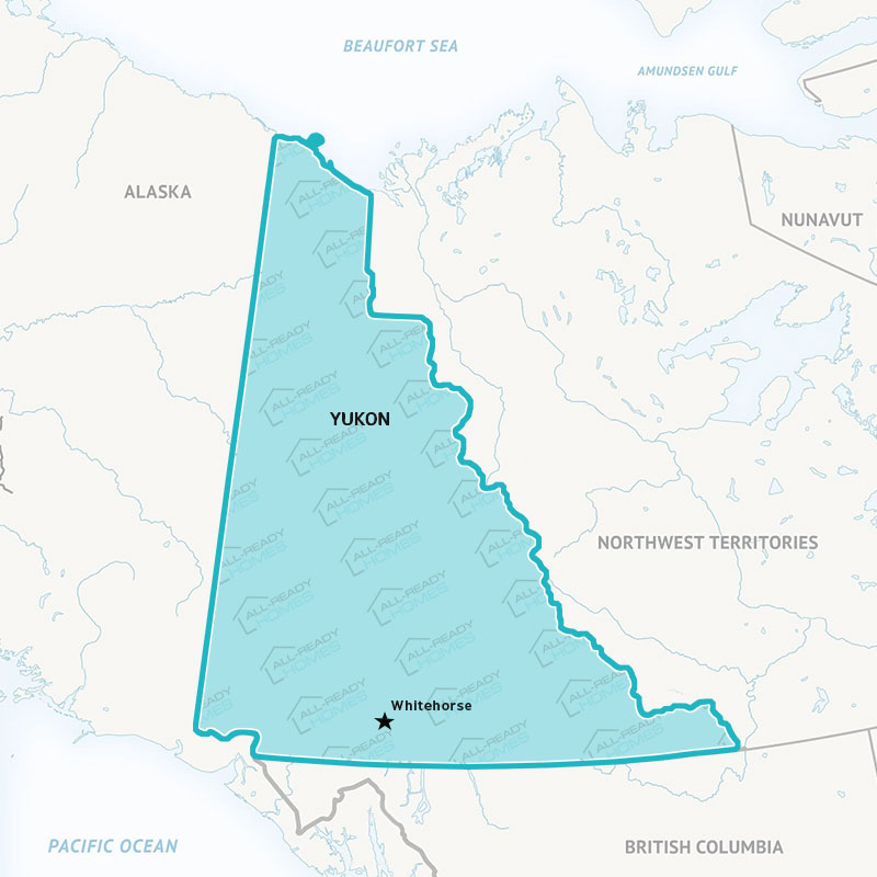 Map Yukon Territory