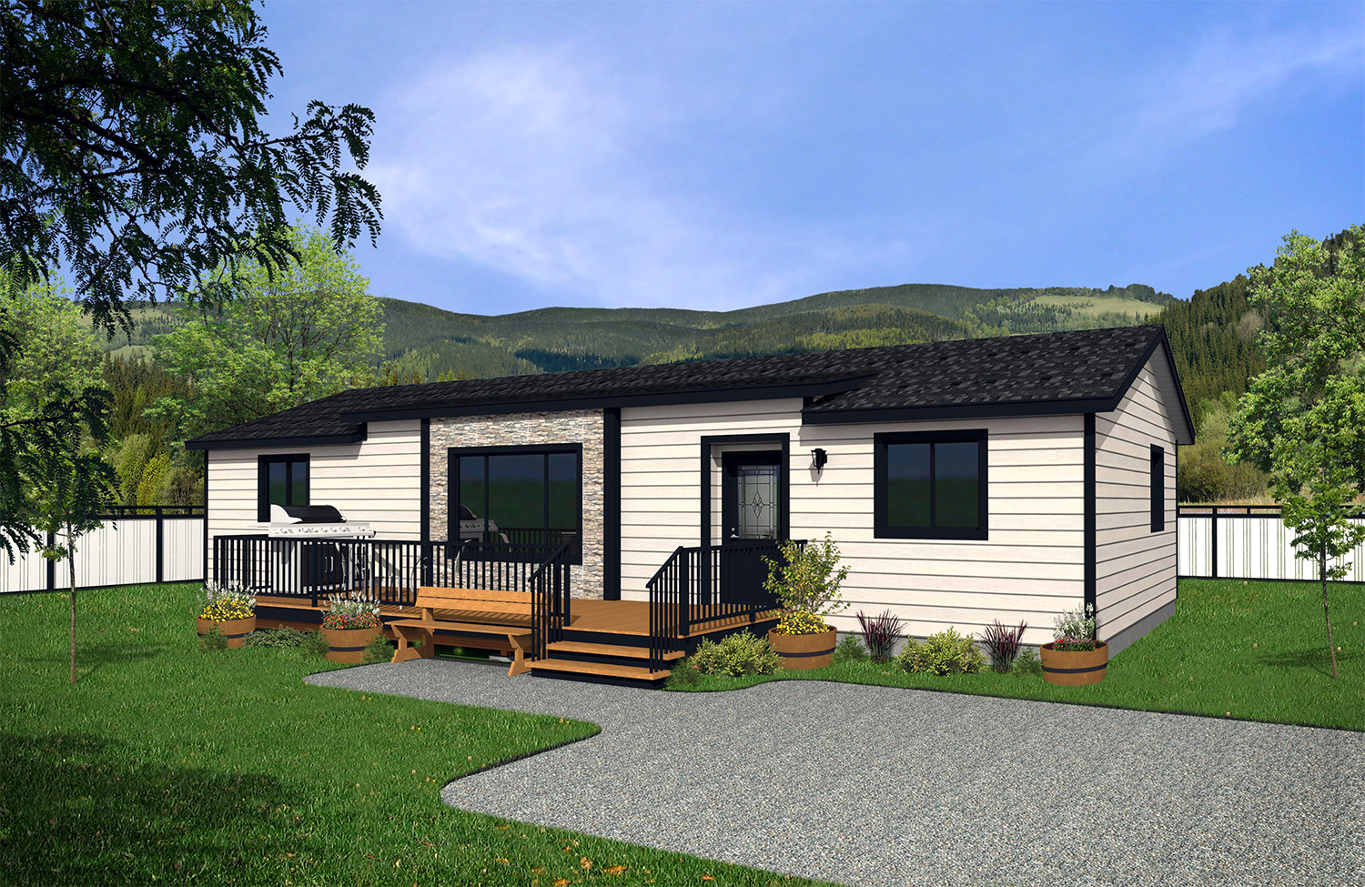 Modular Homes Youkon White Horse
